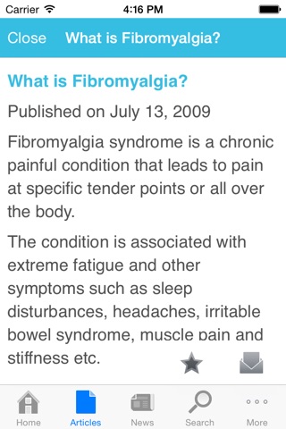 Fibromyalgia by AZoMedical screenshot 3