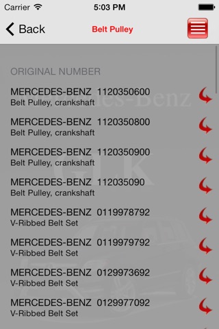 Запчасти Mercedes-Benz GLK screenshot 3