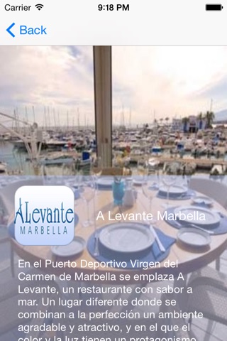 A Levante Marbella screenshot 2