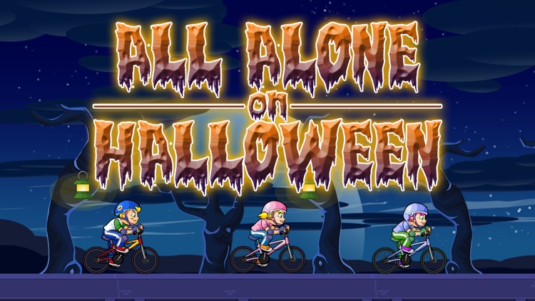 All alone on Halloween: Horror Bike Riding through the Haunted Forest