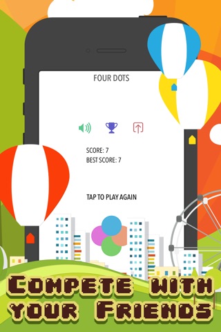 A Four Dot Connect - Spin & Rush To Catch The Impossible Free Fall Balls screenshot 3