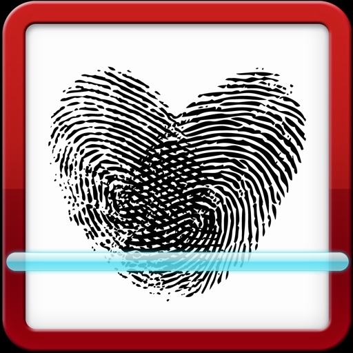 Fingerprint Love Scanner Icon