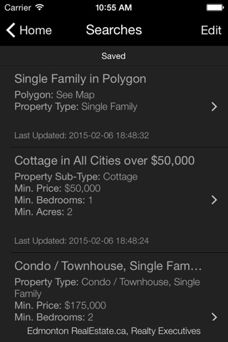 Edmonton Home Search screenshot 4