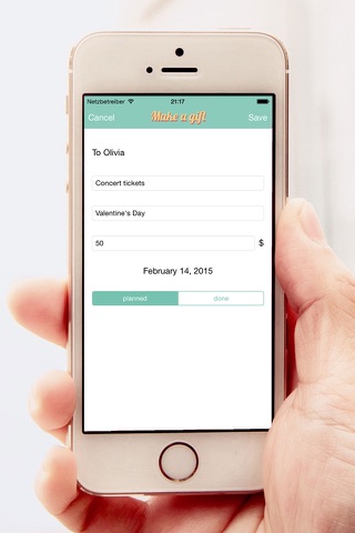 Gifts Planner screenshot 3