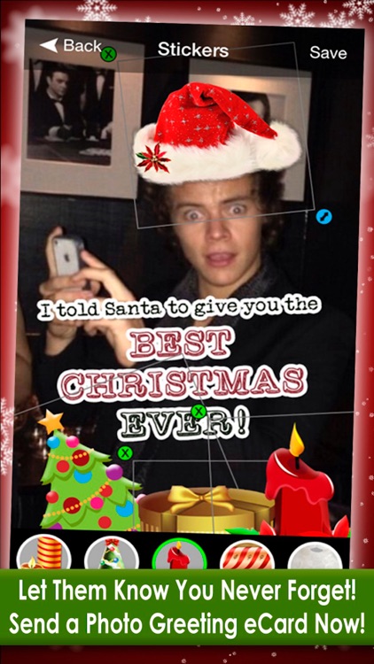 Christmas Holiday Message - Photo Greeting eCard Maker