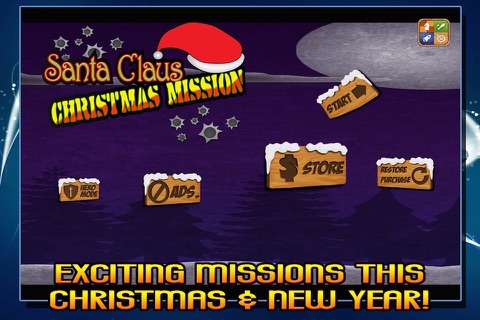 Santa Fly and Christmas Racing Free Game for Kids, Boys & Girls screenshot 4