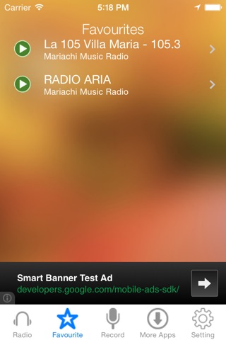 Mariachi Music Radio Recorder screenshot 3