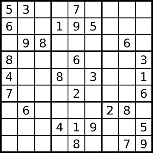 Minimalistic Sudoku Icon