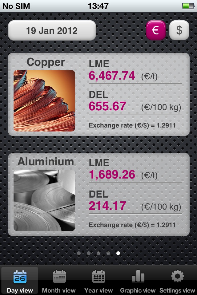Metal Prices screenshot 2