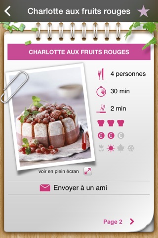iGourmand 1000 recettes gourmandes screenshot 3