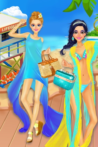 Sunshine Girl Beach Salon™ Summer Makeover Game screenshot 4