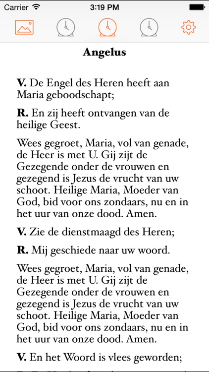Pocket Angelus – The Angelus and Regina Caeli with daily alarms screenshot-3