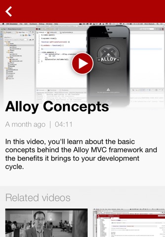 Appcelerator University screenshot 4