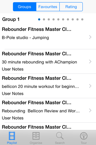 Rebounder Fitness Master Class screenshot 2