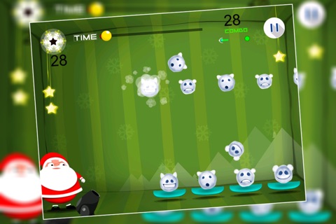Santa and Snow Balls Men : The Christmas Winter Cold Tales - Gold screenshot 2