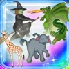 123 Animals Magical Kingdom - Jumping Wild Animals Learning Experience Game