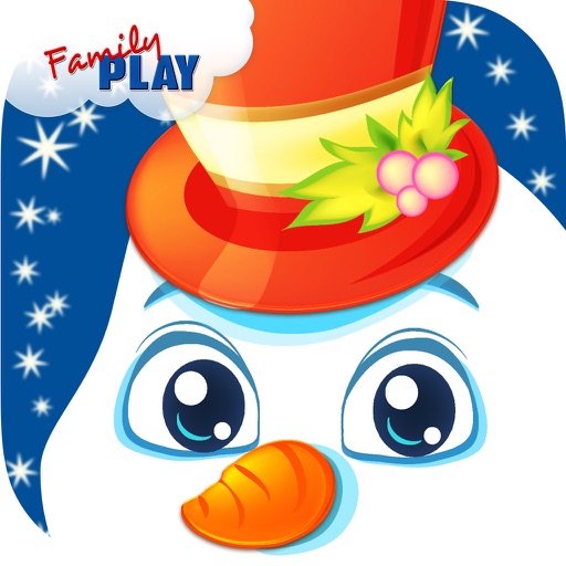 Fun Snowman Adventure Kindergarten Games icon