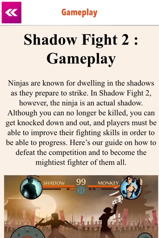 Guide + Cheats for Shadow Fight 2 screenshot 3