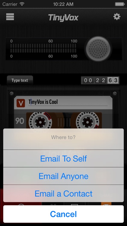 TinyVox Pro • voice memos for the win!