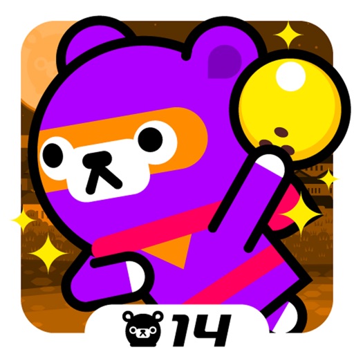 Bowling Ninja - Tappi Bear iOS App