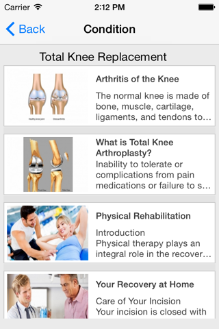 UCSF Center for Joint Replacement screenshot 3