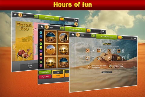 Desert Island Games - Crazy Slots screenshot 3