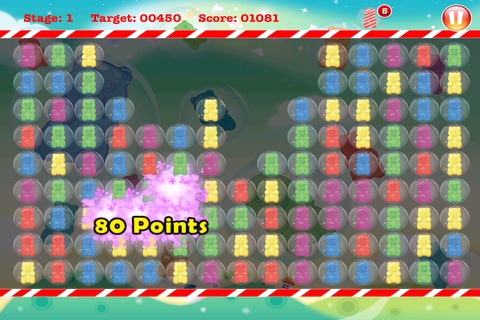 A Sweet Tooth Puzzle Match - Gummy Bear Blaster Adventure FREE screenshot 2