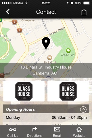 The Glass House Cafe screenshot 3