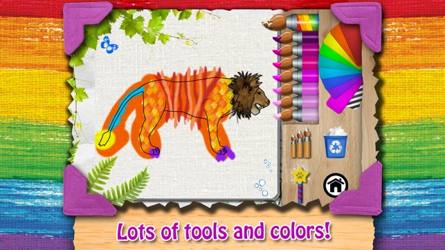 Paint My Zoo - Magic 3D Animal and Dinosaur Coloring(圖2)-速報App