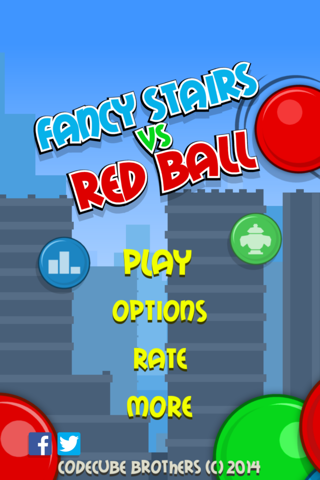 Fancy Stairs vs Red Ball FREE screenshot 4