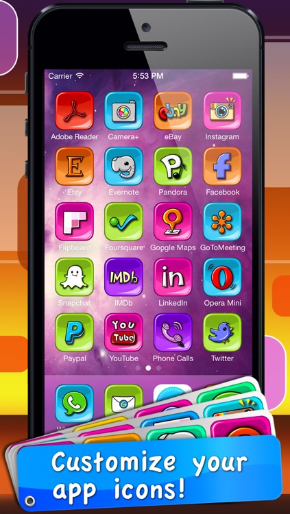 App Icon Skins - Shortcut for your app on home screen