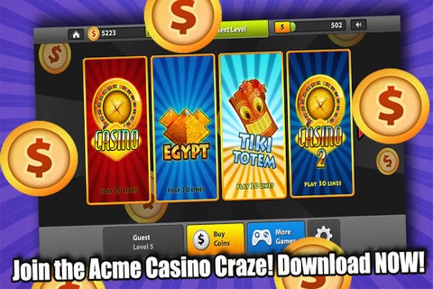 Acme Slotmachine - A Super 777 Las Vegas Strip screenshot 2