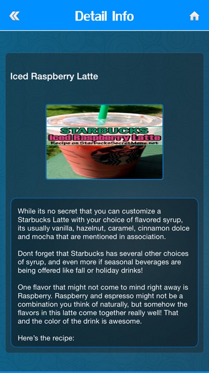 Secret Menu for Starbucks Fans screenshot-4