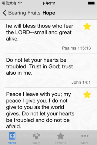 BlessingU Bible Scripture screenshot 4