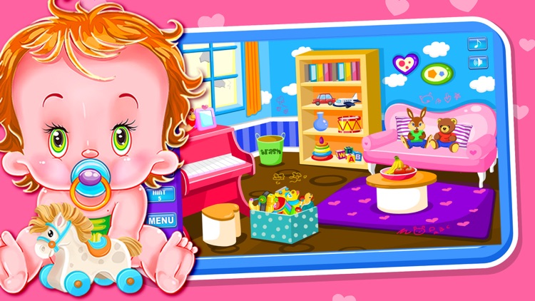 Clean the kid's room