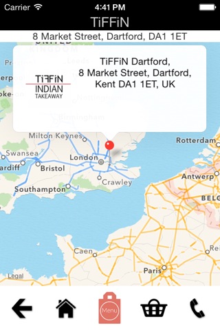 TiFFiN Dartford - Indian Takeaway UK screenshot 2