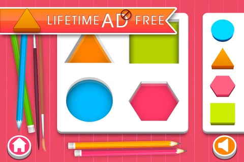 Fun Shapes - An interactive app with puzzle for children to learn about shapes. screenshot 3
