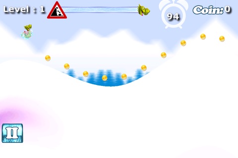 Epic Frozen Dragon Race - Awesome downhill speed racing screenshot 2