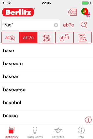 Portuguese - English Berlitz Basic Dictionary screenshot 4