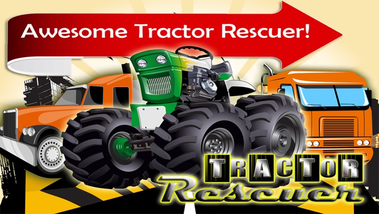 Tractor Rescuer - Awesome Game to Rescue the Trucker