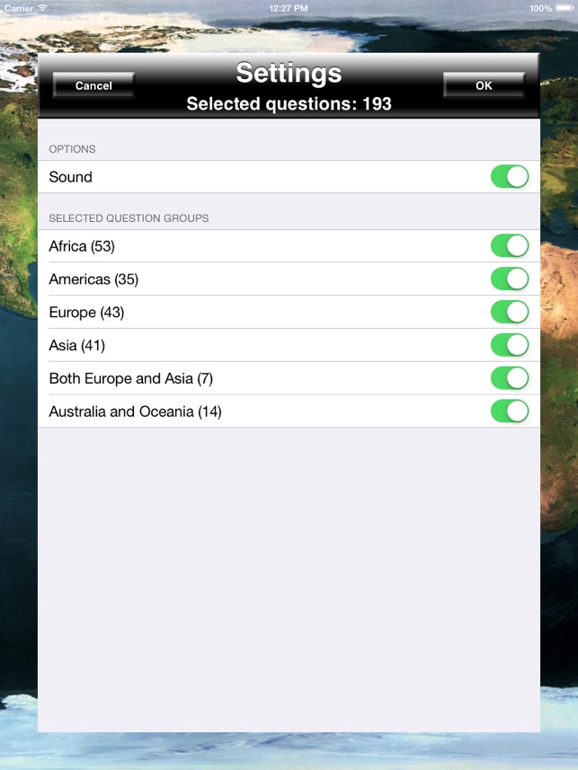 Country Maps Quiz for iPad(圖5)-速報App