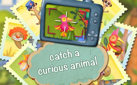 Trail the tail (educational and fun safari app for little kids and toddlers about animals, zoo and wild nature) screenshot 4