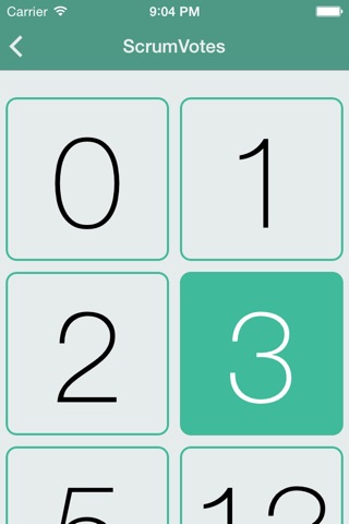 ScrumVotes screenshot 2