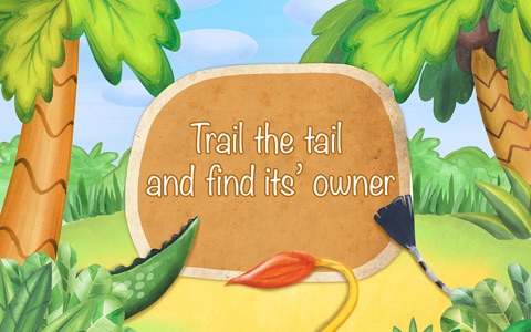 Trail the tail (educational and fun safari app for little kids and toddlers about animals, zoo and wild nature) screenshot 2