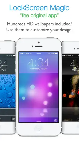 Game screenshot LockScreen Magic for iOS8 : Custom Themes, Backgrounds and Wallpapers for Lock Screen hack