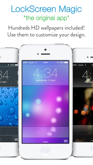 LockScreen Magic for iOS8 : Custom Themes, Backgrounds and W(圖3)-速報App