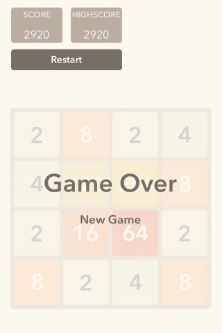 2048 Watch screenshot 3