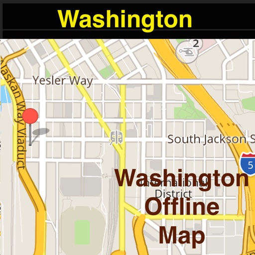 Washington/Seattle Offline Map & Navigation & POI & Travel Guide & Wikipedia with Traffic Cameras icon