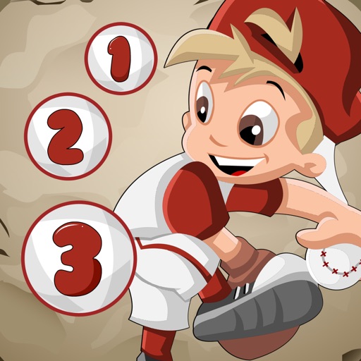 A Baseball Counting Game for Children: learn to count 1 - 10 iOS App