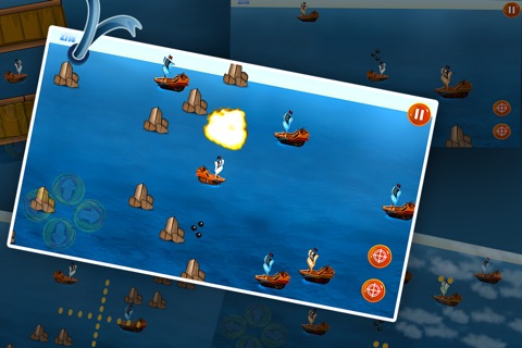 Dark Flag Sail War : The Pirate Ship Death Sea Mission - Gold screenshot 4